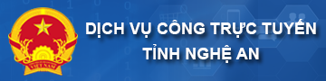 Cổng dịch vụ công Nghệ An